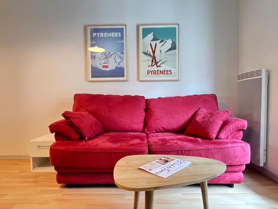 T3 Centre Ville Avec Parking, Balcon Et Wifi. 5P. Cauterets Ngoại thất bức ảnh